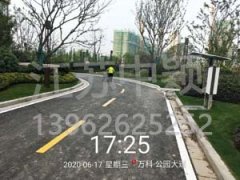 中穎道路劃線萬科公園大道劃線項目順利竣工