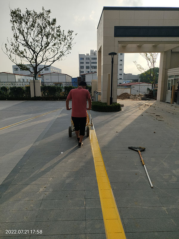 飛揚(yáng)無錫道路劃線項(xiàng)目